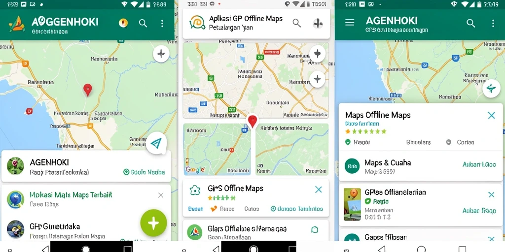 Antarmuka AGENHOKI menampilkan peta detail dan informasi cuaca terkini.