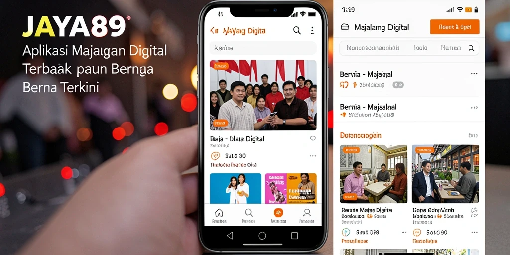 Antarmuka JAYA89 yang menarik dan informatif.