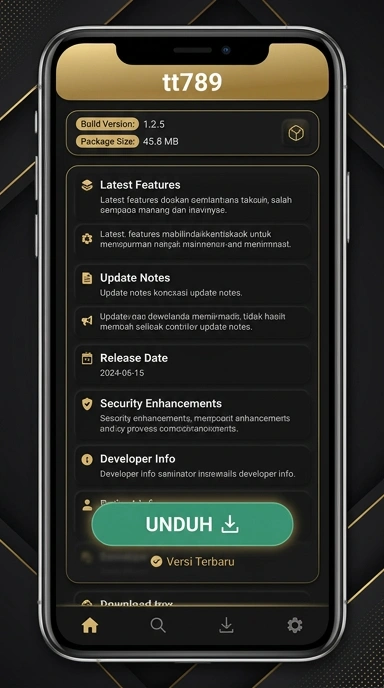 Tampilan halaman APK tt789